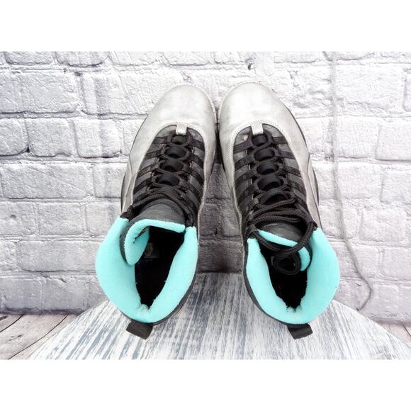 Air Jordan 10 Retro 30th "Lady Liberty" Dust/Metallic Gold-Black-Retro Men 9 - Picture 8 of 14